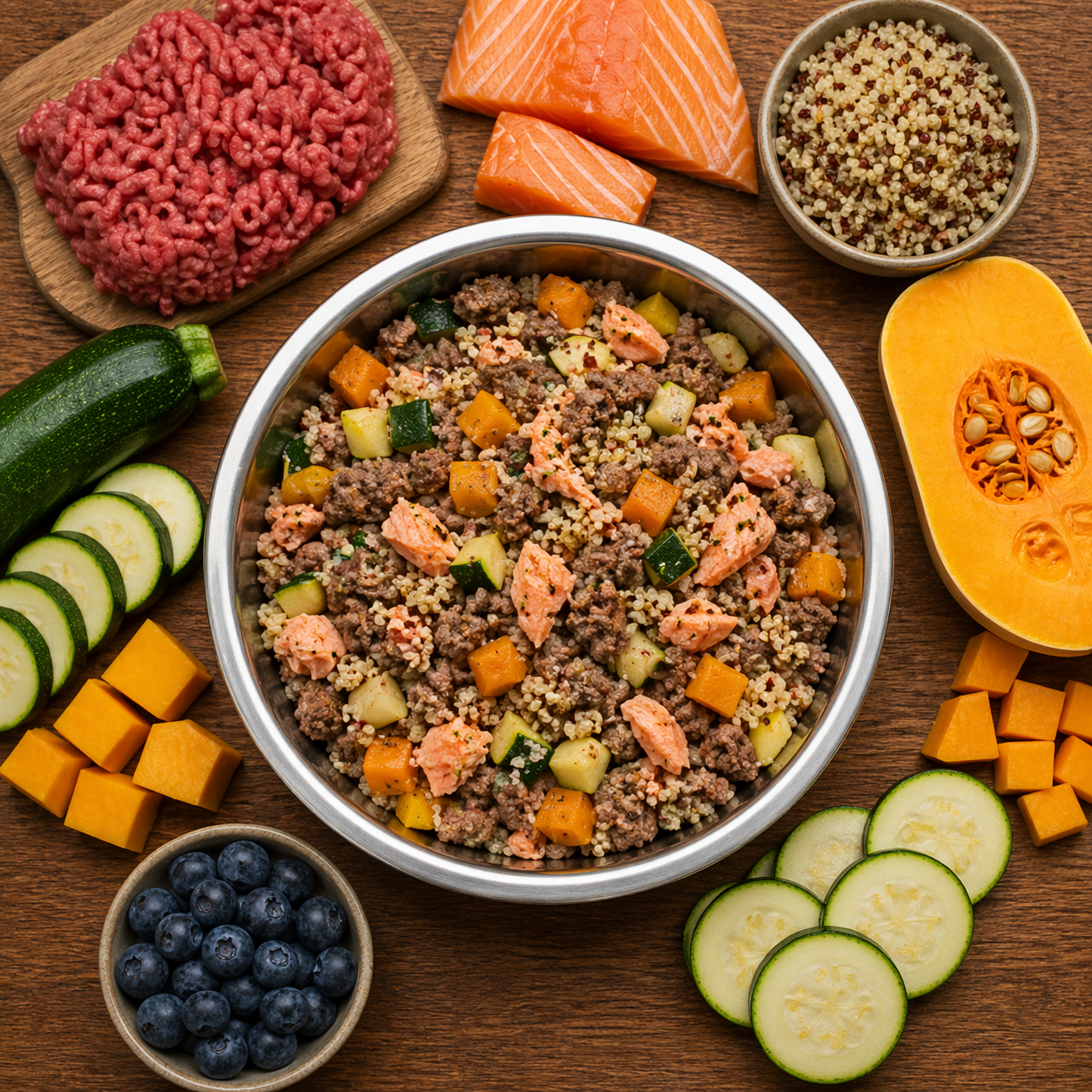 Beef & Cod with Quinoa